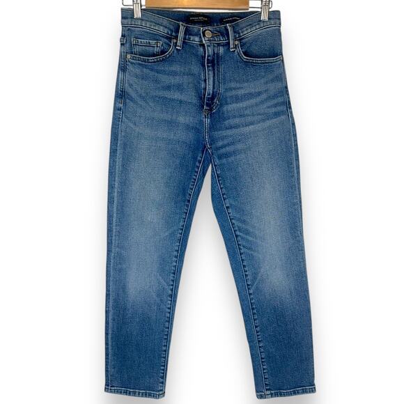 Banana Republic Women's High Rise Straight Jeans Size 27 Indigo Medium Wash - Picture 8 of 8